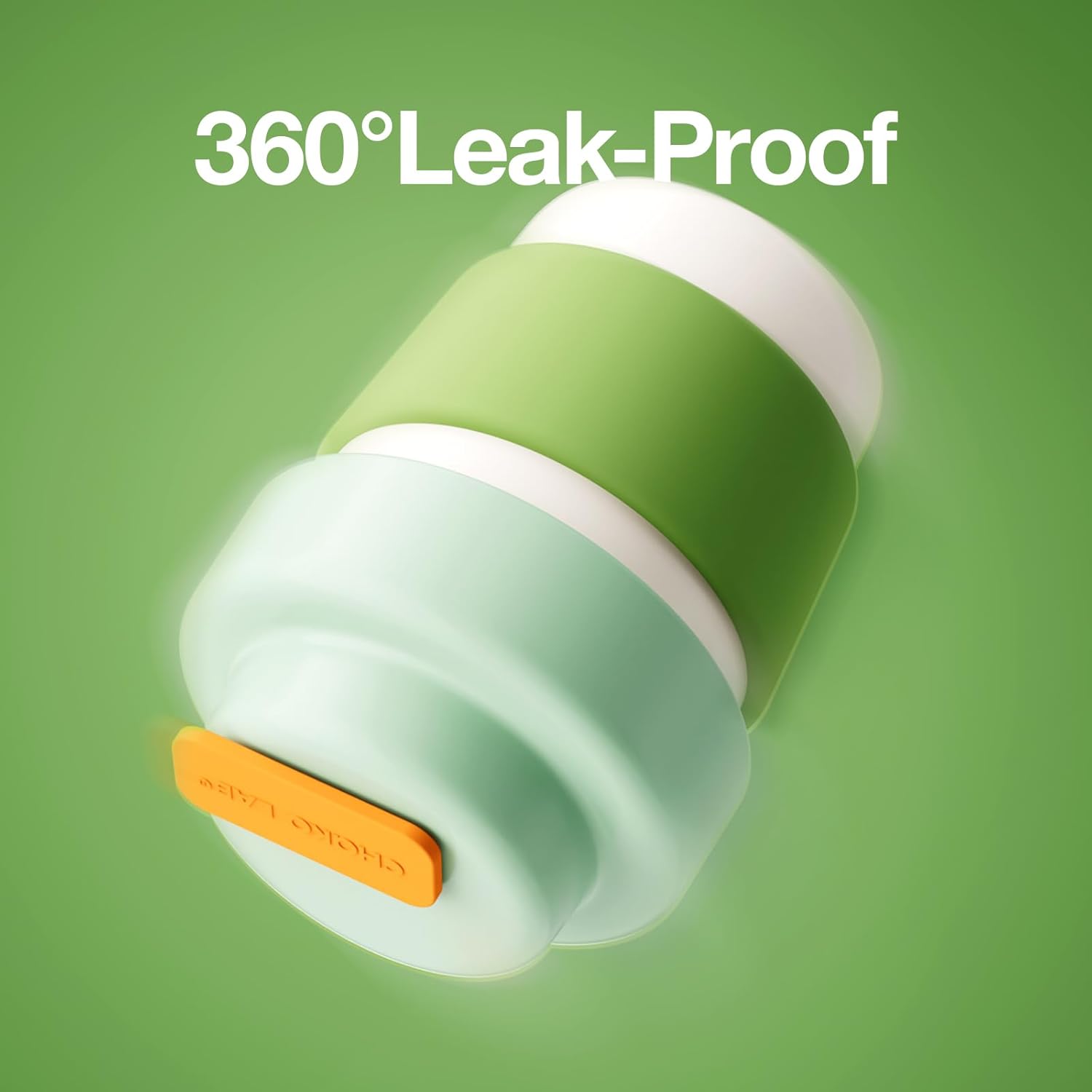 Герметична зелена чашка-термос 420 мл з нержавіючої сталі 316