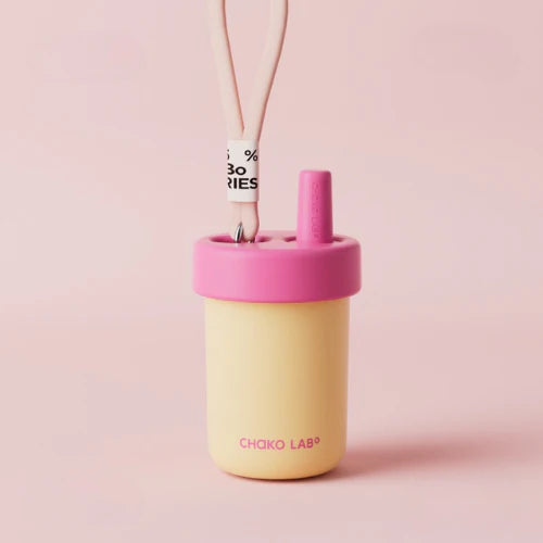 Пляшка Chako Lab BoBo Cup 485 мл жовта з нержавіючої сталі