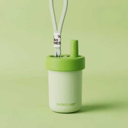 Пляшка Chako Lab BoBo Cup 485 мл зелена з нержавіючої сталі