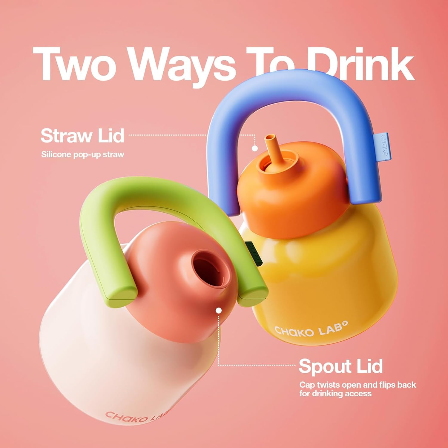 Рожеве термогорнятко Chako Lab LinLin Pot 1000 мл з нержавіючої сталі