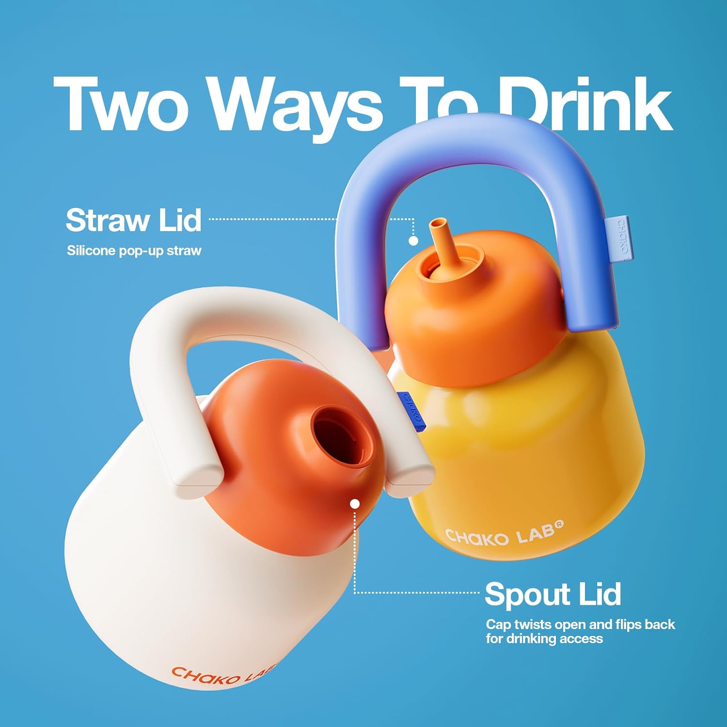 Стильна біла термочашка LinLin Pot з вакуумною ізоляцією