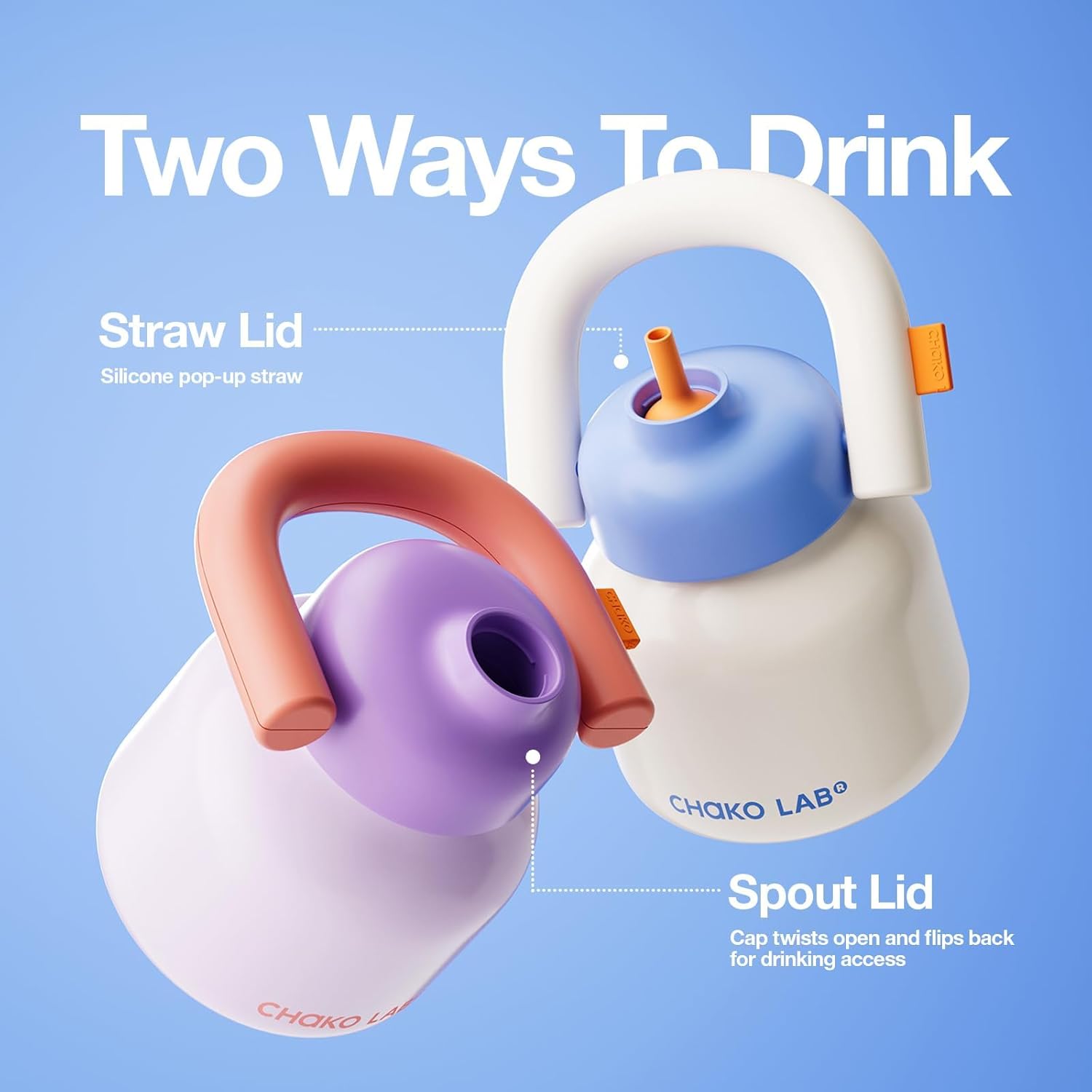 Стильна біла термочашка LinLin Pot з вакуумною ізоляцією