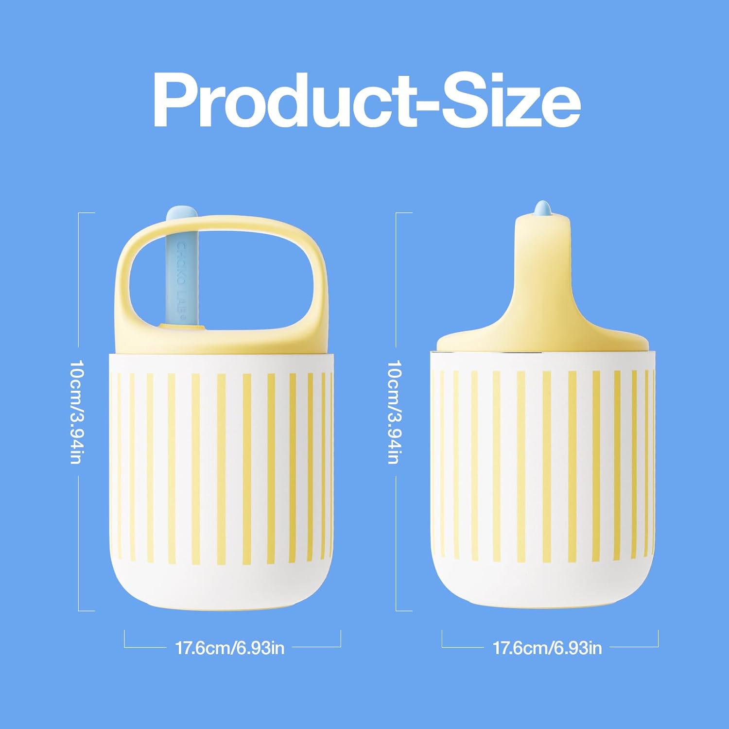 Герметичний білий термос Chako Lab BaoBao з вакуумною ізоляцією