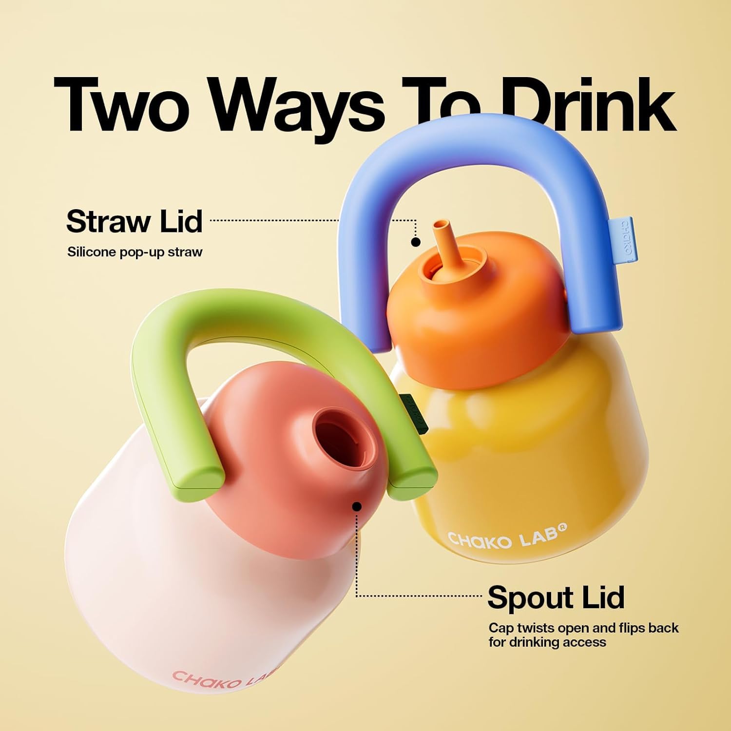 Герметичне термогорнятко Chako Lab LinLin Pot 1000 мл жовта