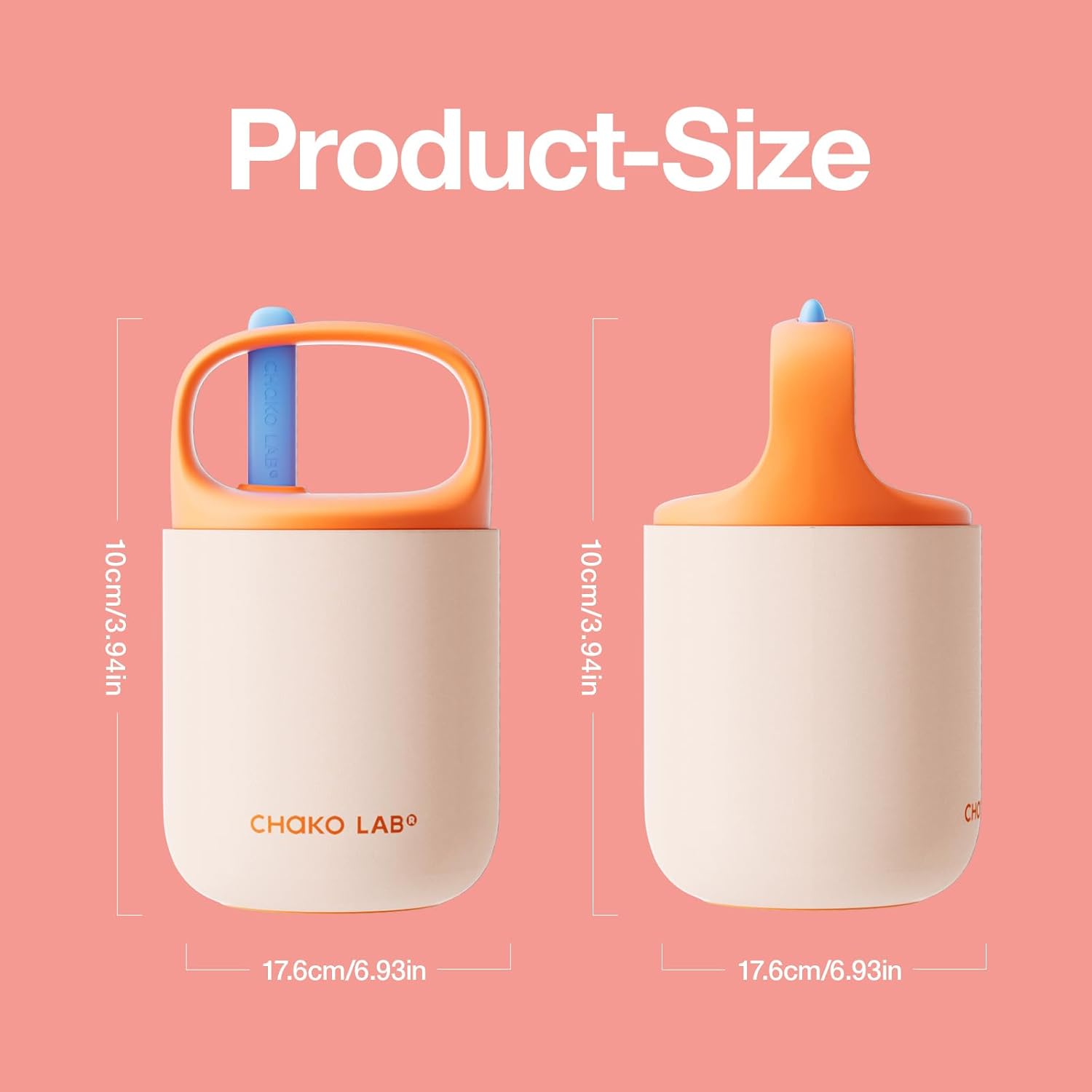 Герметичний рожевий термос Chako Lab BaoBao з вакуумною ізоляцією