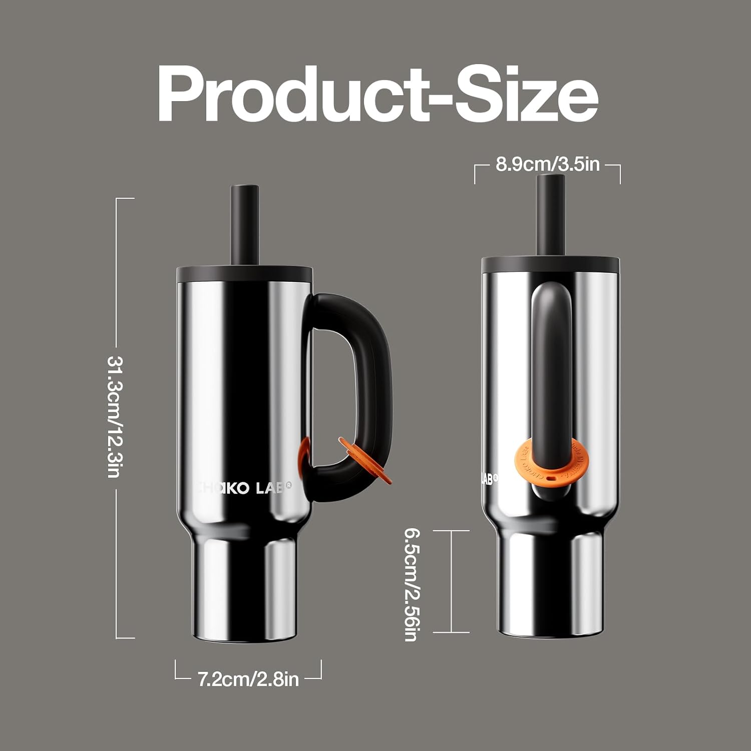 Герметичний термос Chako Lab BaWang 1050 мл металік