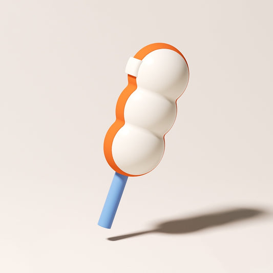 Форма Chako Lab для льоду та морозива 3-в-1 біла