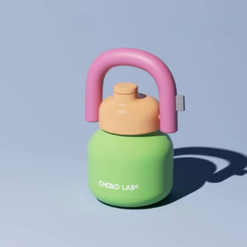 Зелене термогорнятко Chako Lab LinLin Pot 1000 мл з нержавіючої сталі