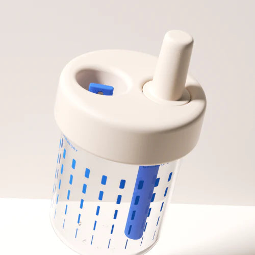 Герметична пляшка BoBo 450 мл білого кольору