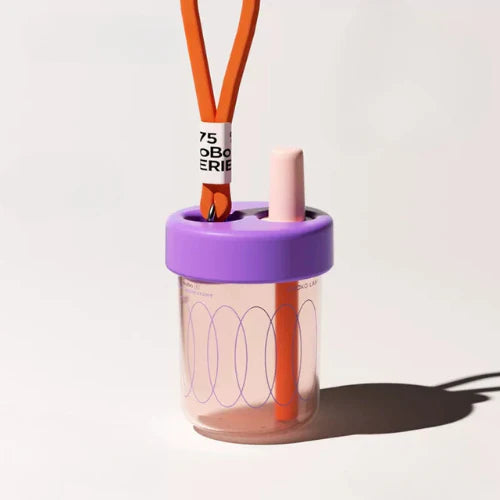 Пляшка Chako Lab BoBo 450 мл пурпурна з Tritan без BPA