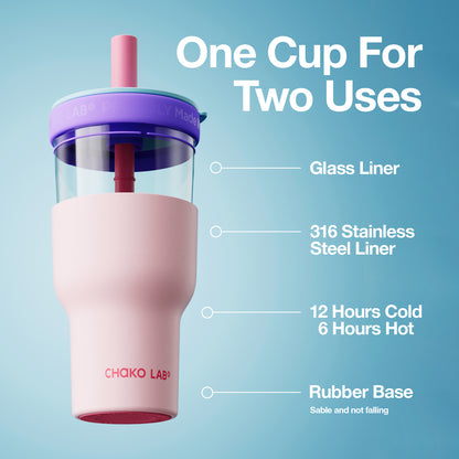 Dual-layer Cup Peach