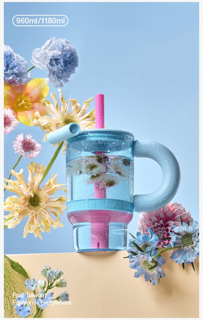 Пляшка BaBa Cup блакитна без BPA