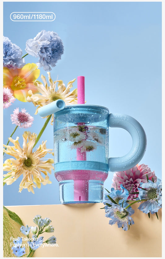 Пляшка BaBa Cup блакитна без BPA