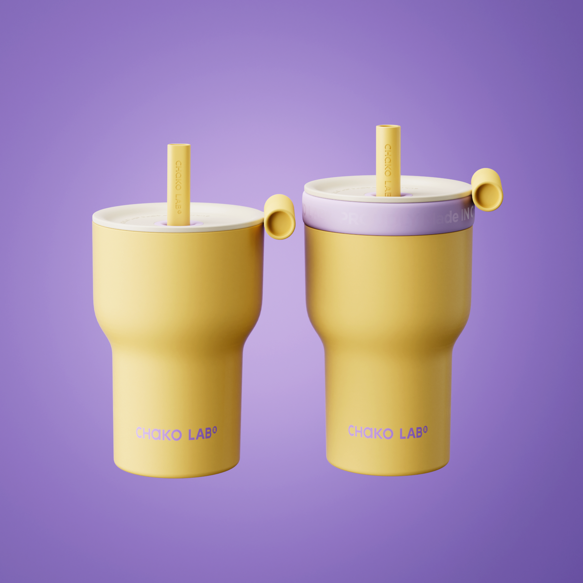 Термочашка Dual-layer Cup Sunshine 600 мл — Chako Lab