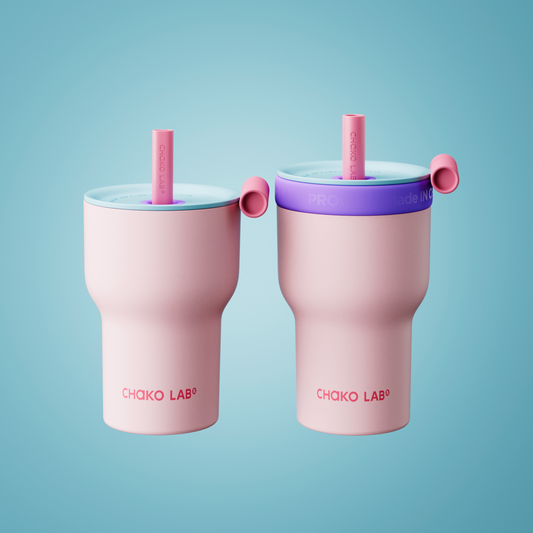 Термочашка Dual-layer Cup Peach 600 мл — Chako Lab