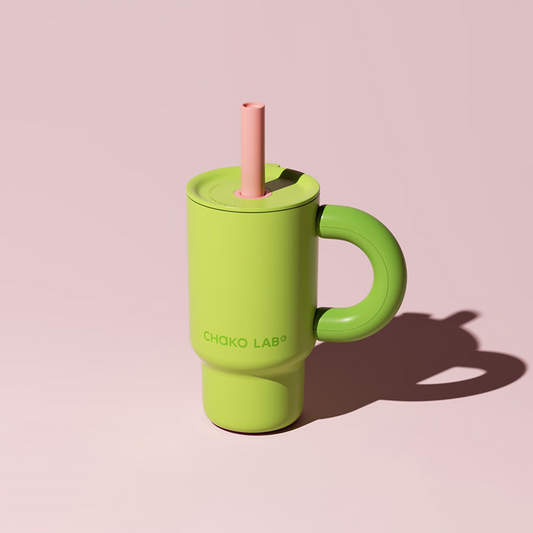 Зелений термос Chako Lab BaBa 900 мл з ручкою