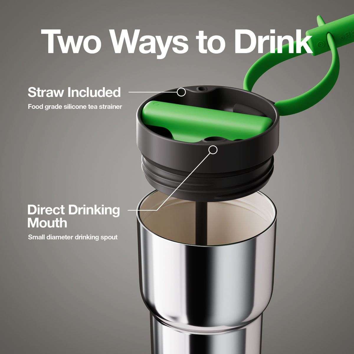 Twist Tumbler Silver
