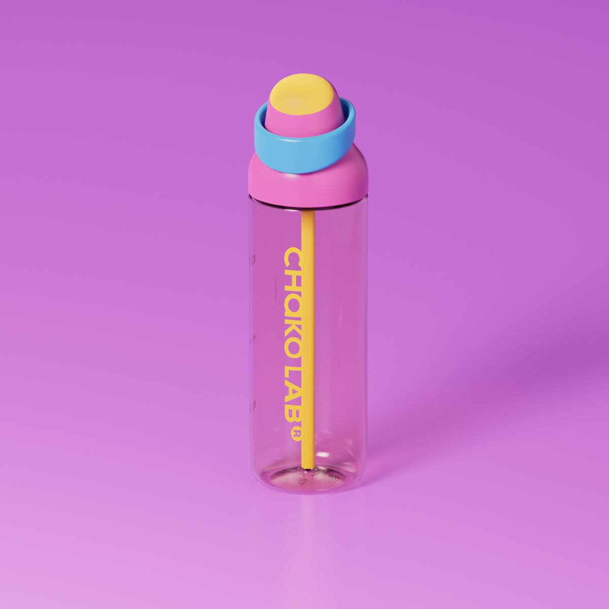 Пляшка для води KaDa Bottle Rose Red 888 мл — Chako Lab