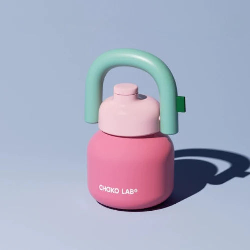 Малинове термогорнятко Chako Lab LinLin Pot 1000 мл з нержавіючої сталі