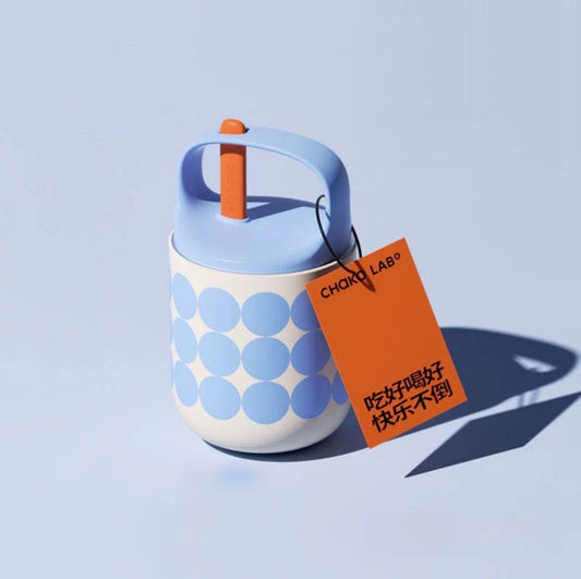 Термос для їжі Chako Lab 450 мл з ложкою — нержавіюча сталь