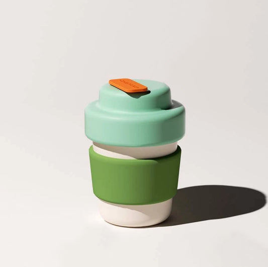 Пляшка Chako Lab Coffee Cup 420 мл зелена з керамічним покриттям