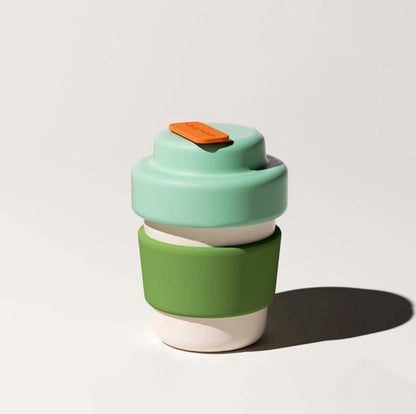 Пляшка Chako Lab Coffee Cup 420 мл зелена з керамічним покриттям