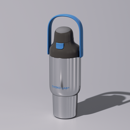 Термопляшка CarryGo Tumbler Silver 900 мл — Chako Lab