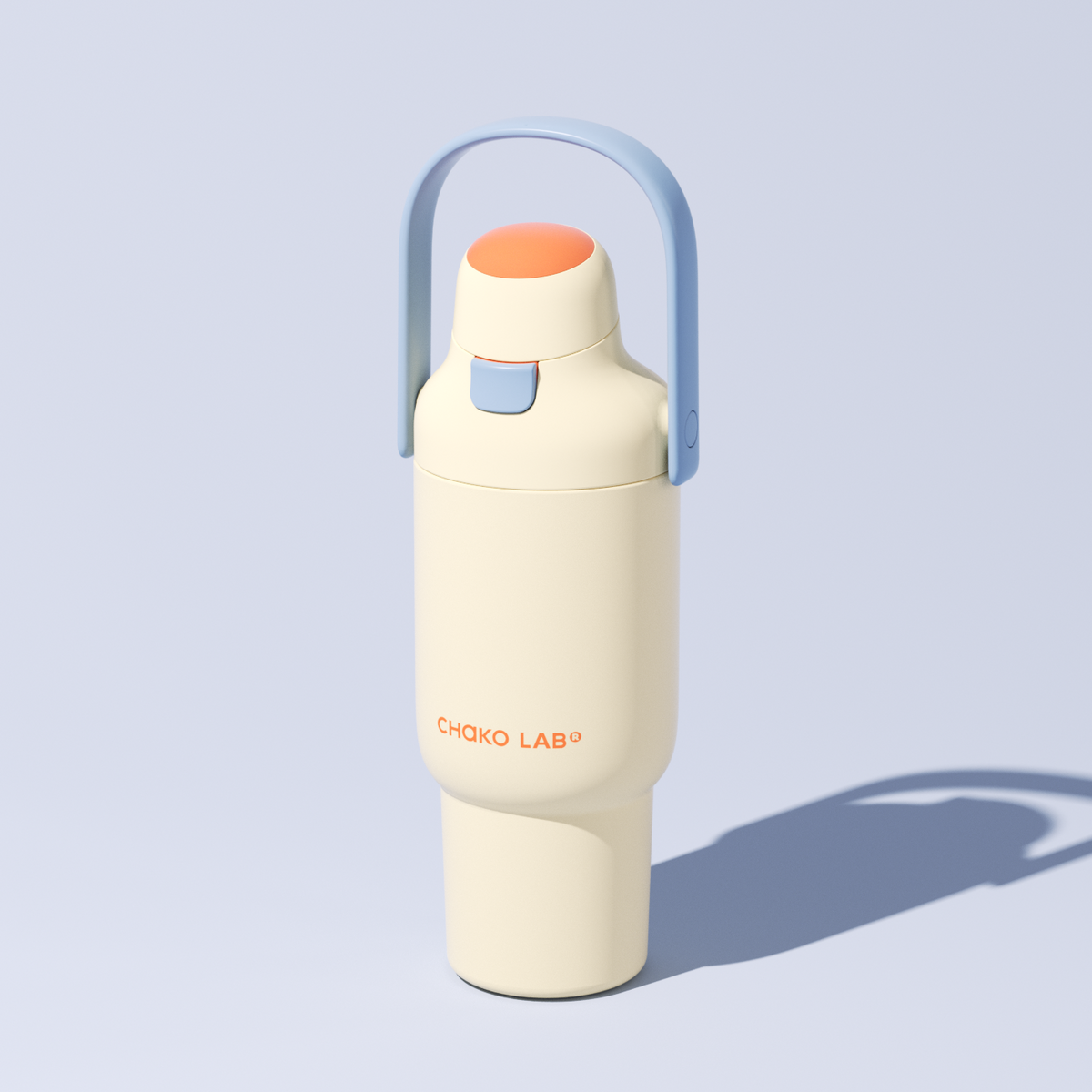 Термопляшка CarryGo Tumbler Coconut 900 мл — Chako Lab