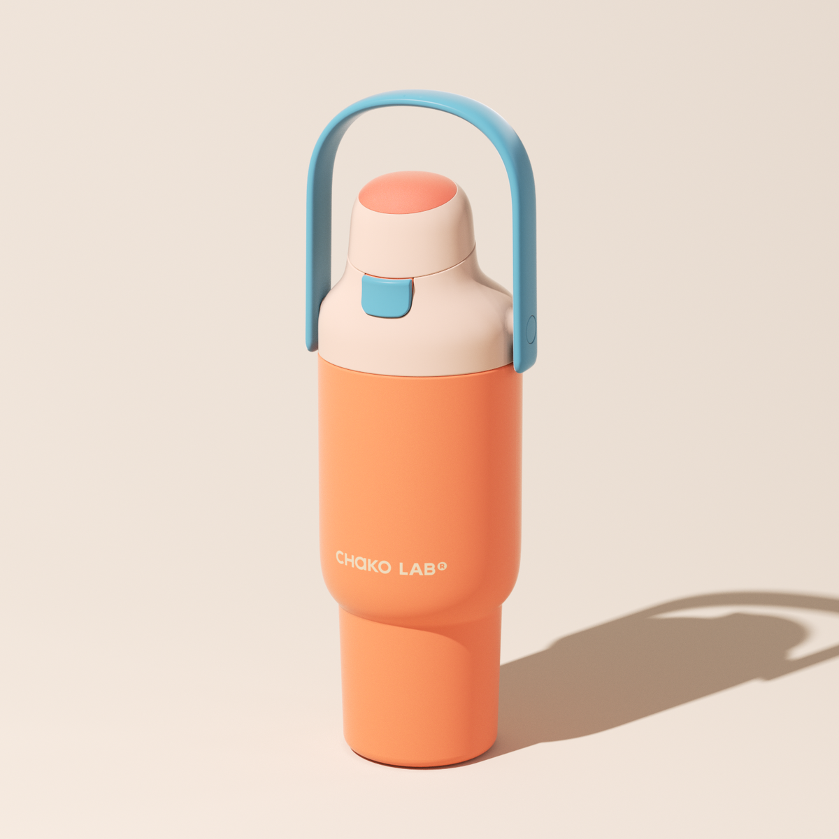 Термопляшка CarryGo Tumbler Orange 900 мл — Chako Lab