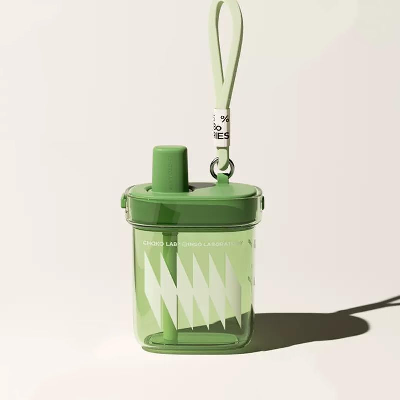Пляшка Chako Lab Square Cup 780 мл зелена Tritan без BPA